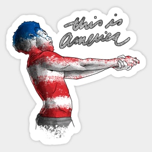 America Sticker